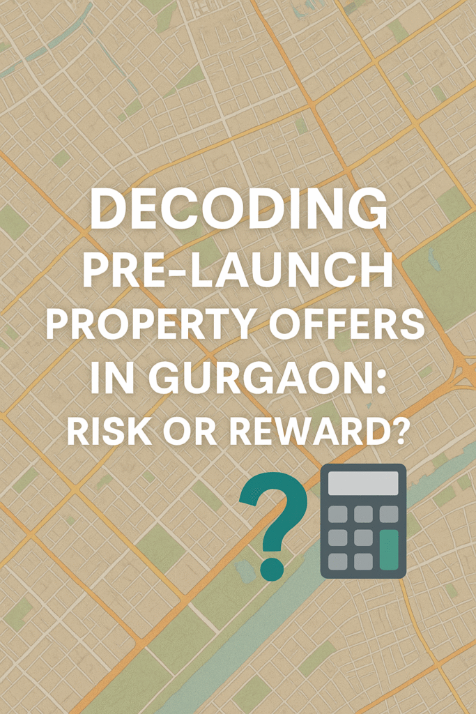 Pre-Launch Property in Gurgaon: Risk or Reward?